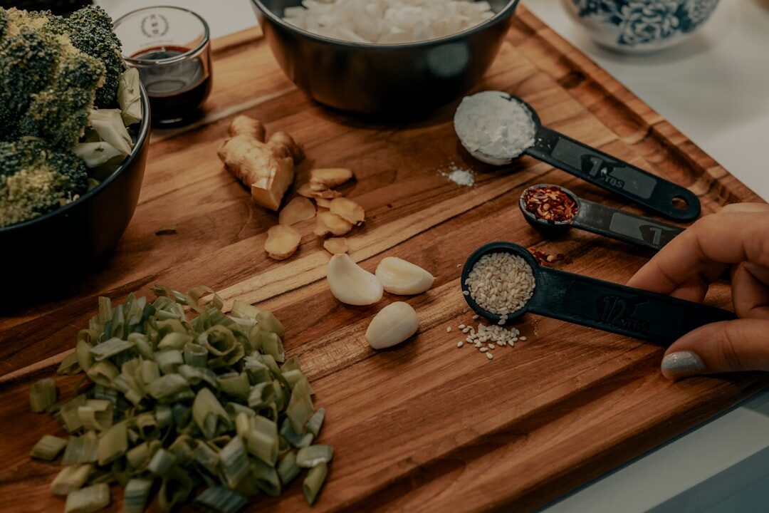 healthy meal preparation